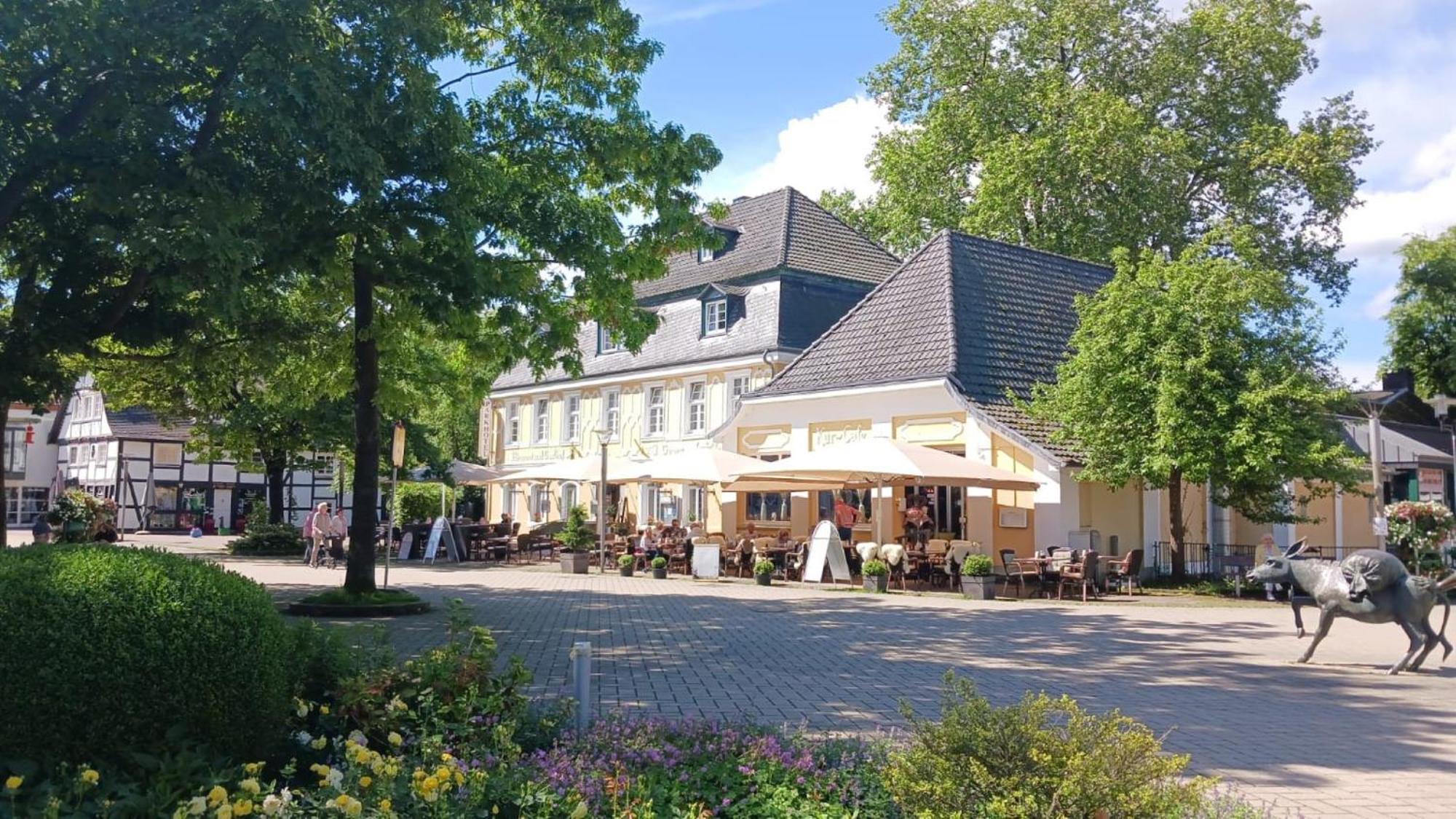 Parkhotel & Kurcafe Bad Sassendorf Dış mekan fotoğraf